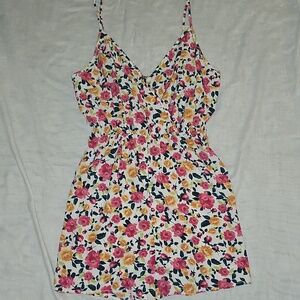 Floral Romper Size Large